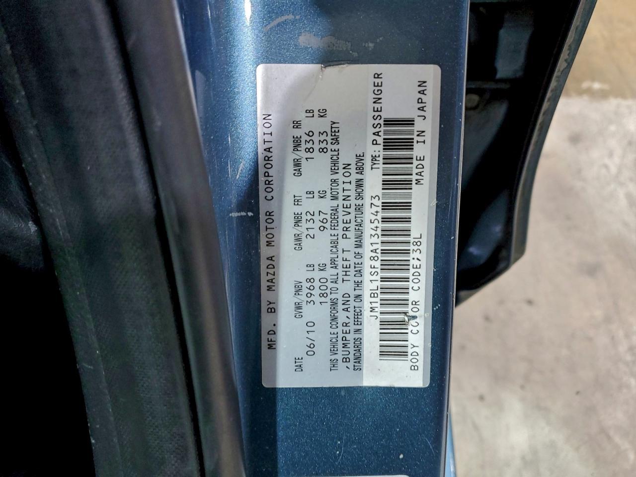 2010 MAZDA 3