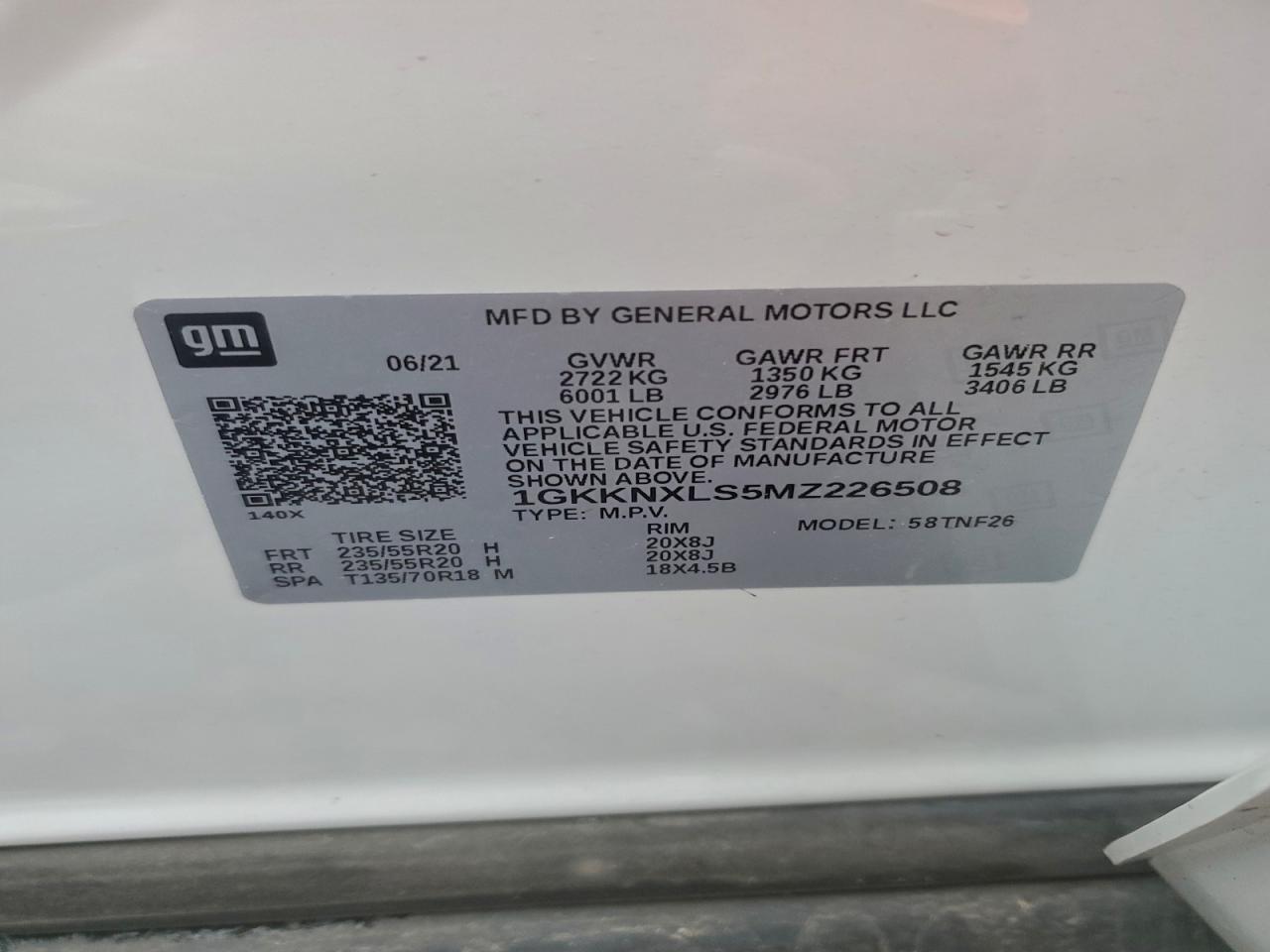 2021 GMC ACADIA