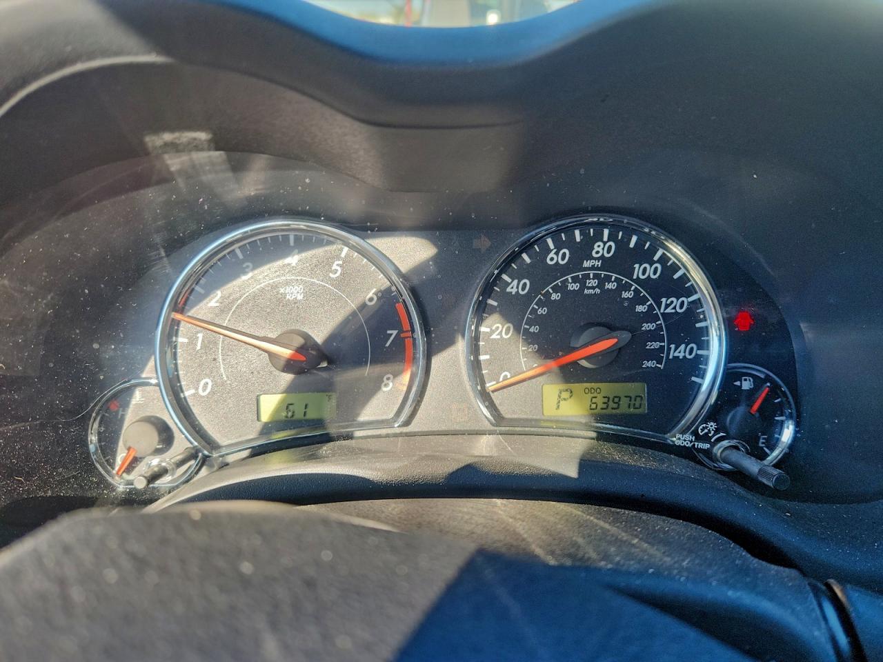 2012 TOYOTA COROLLA