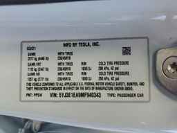 2021 TESLA MODEL 3