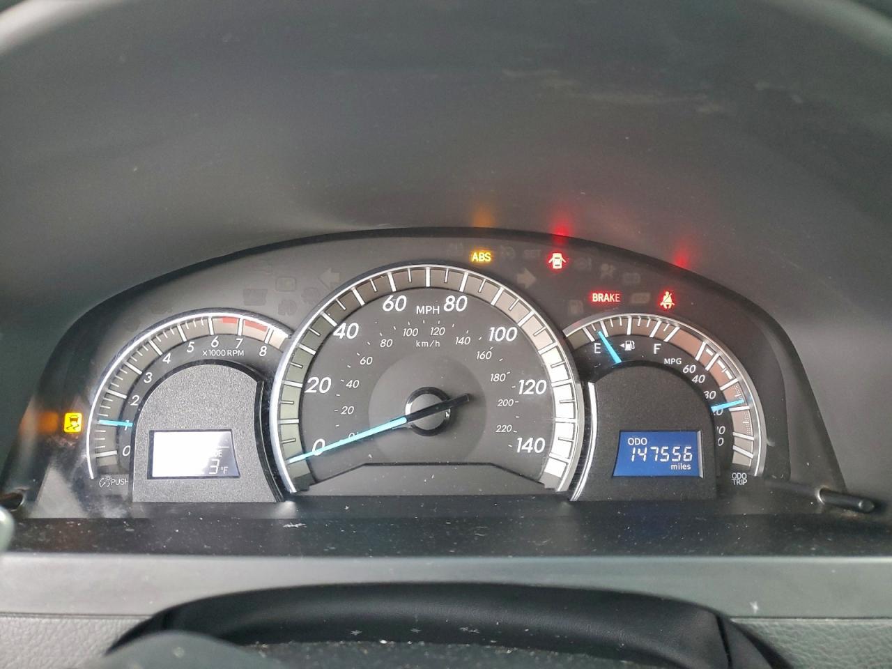 2012 TOYOTA CAMRY