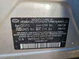 2013 HYUNDAI SONATA