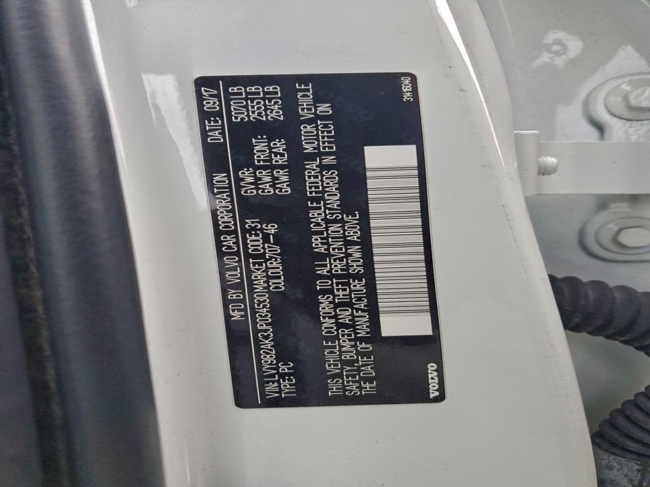 2018 VOLVO S90