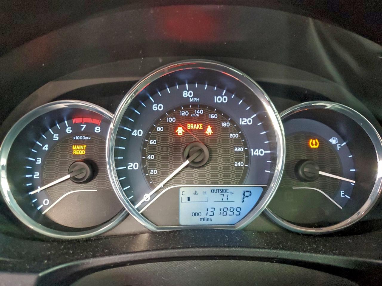2014 TOYOTA COROLLA