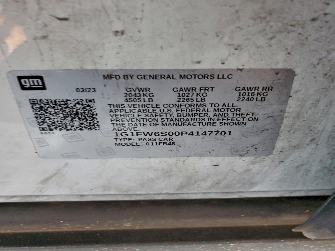2023 CHEVROLET Bolt EV