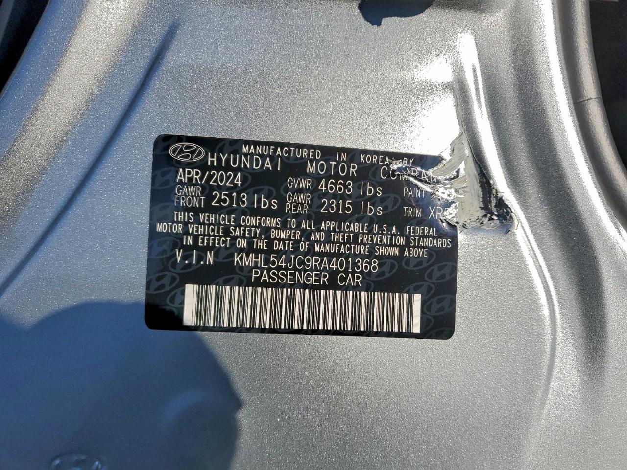 2024 HYUNDAI SONATA