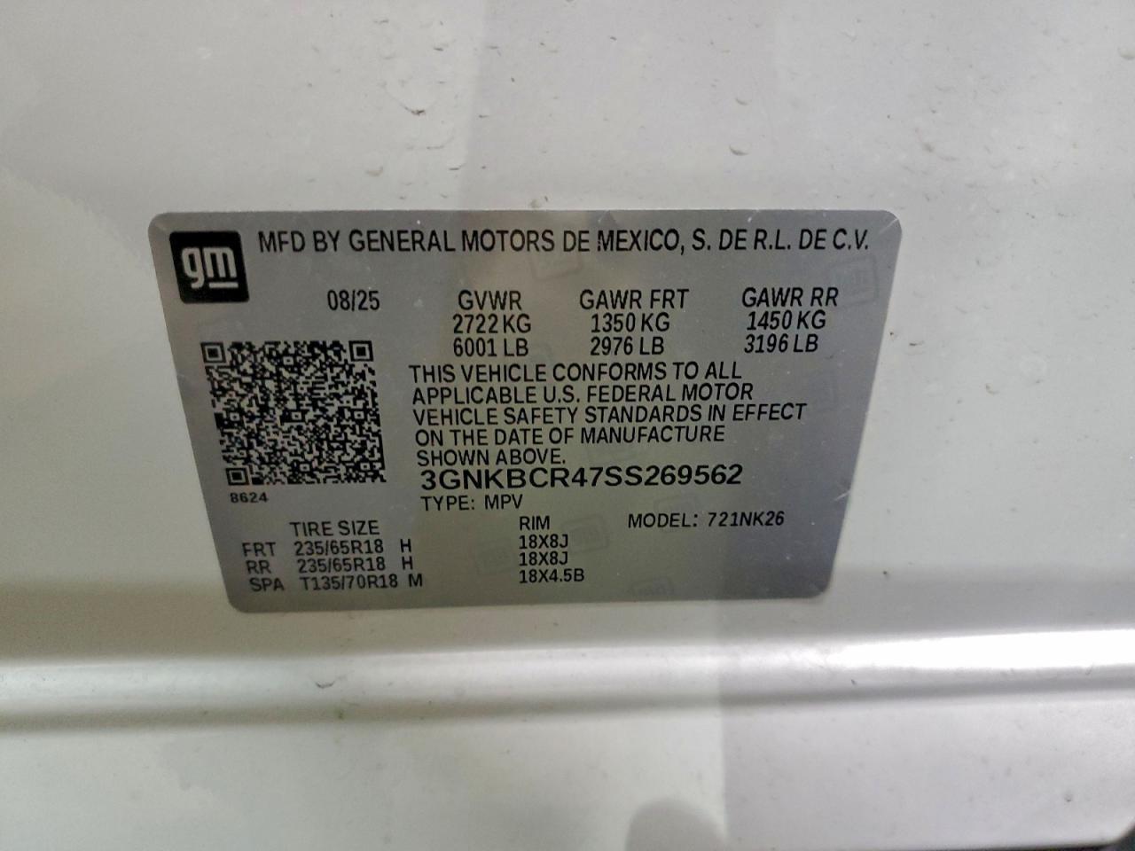 2025 CHEVROLET BLAZER