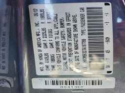 2007 HONDA ACCORD