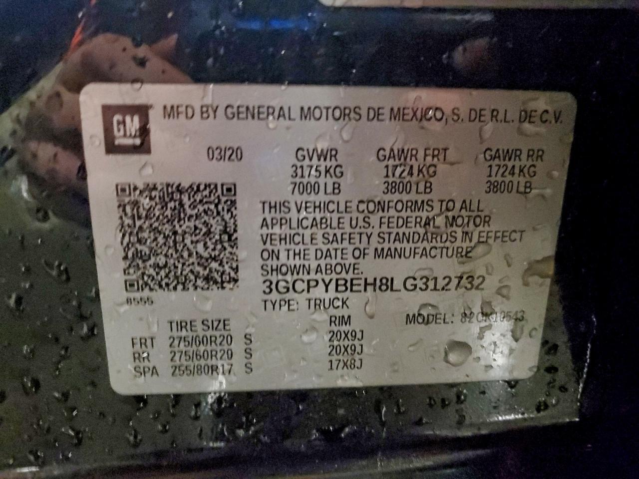 2020 CHEVROLET Silverado