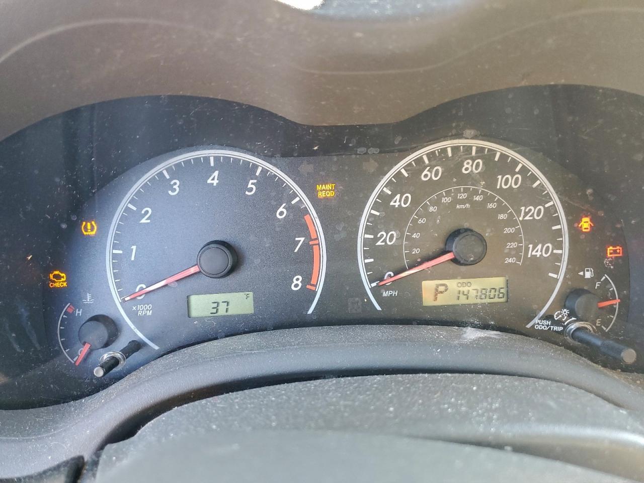 2010 TOYOTA COROLLA