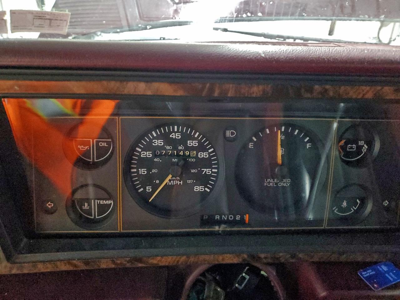1989 DODGE CARAVAN