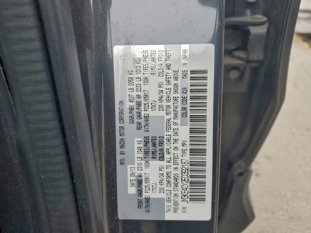 2014 MAZDA CX-5