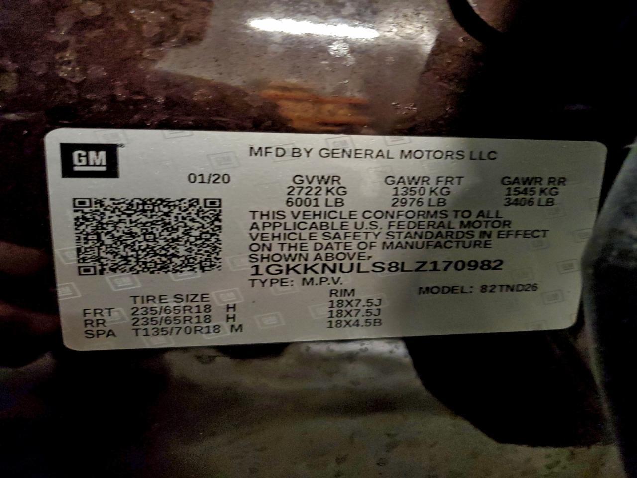 2020 GMC ACADIA