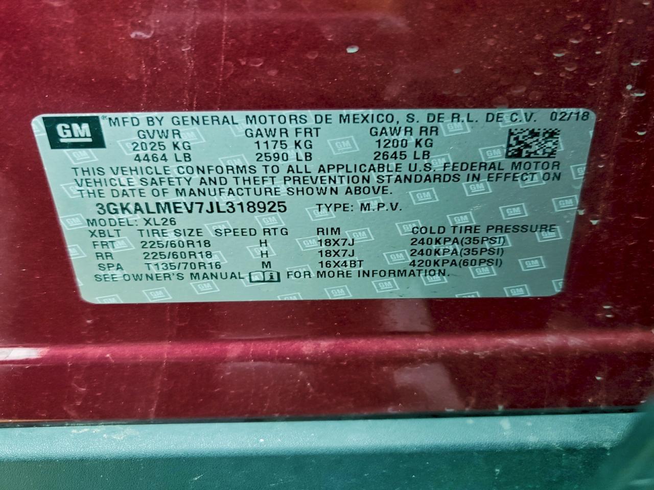 2018 GMC Terrain