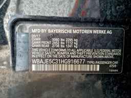 2017 BMW 5 series