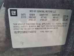 2014 CHEVROLET CRUZE