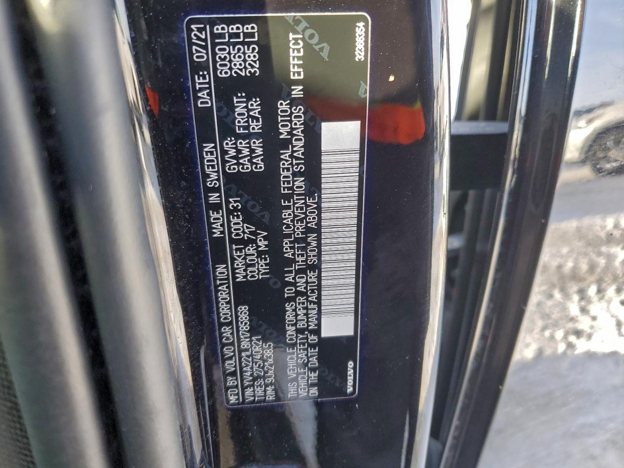 2022 VOLVO XC90