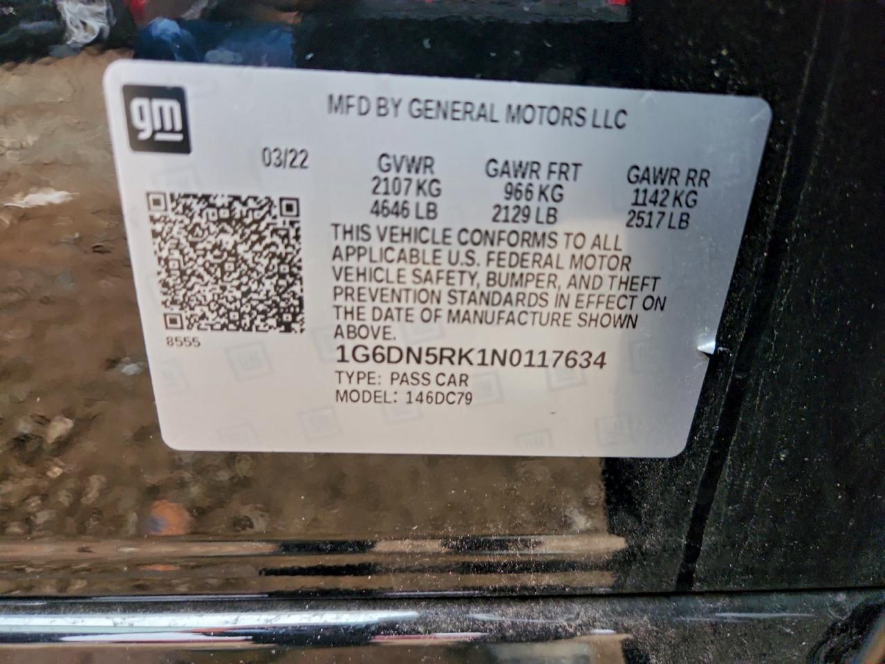 2022 CADILLAC CT5
