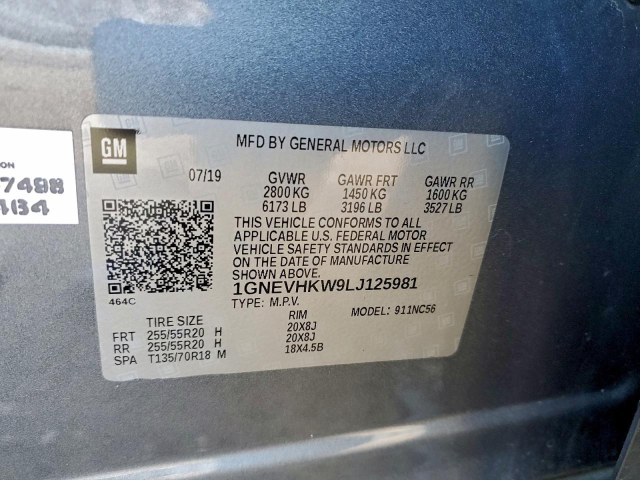 2020 CHEVROLET TRAVERSE