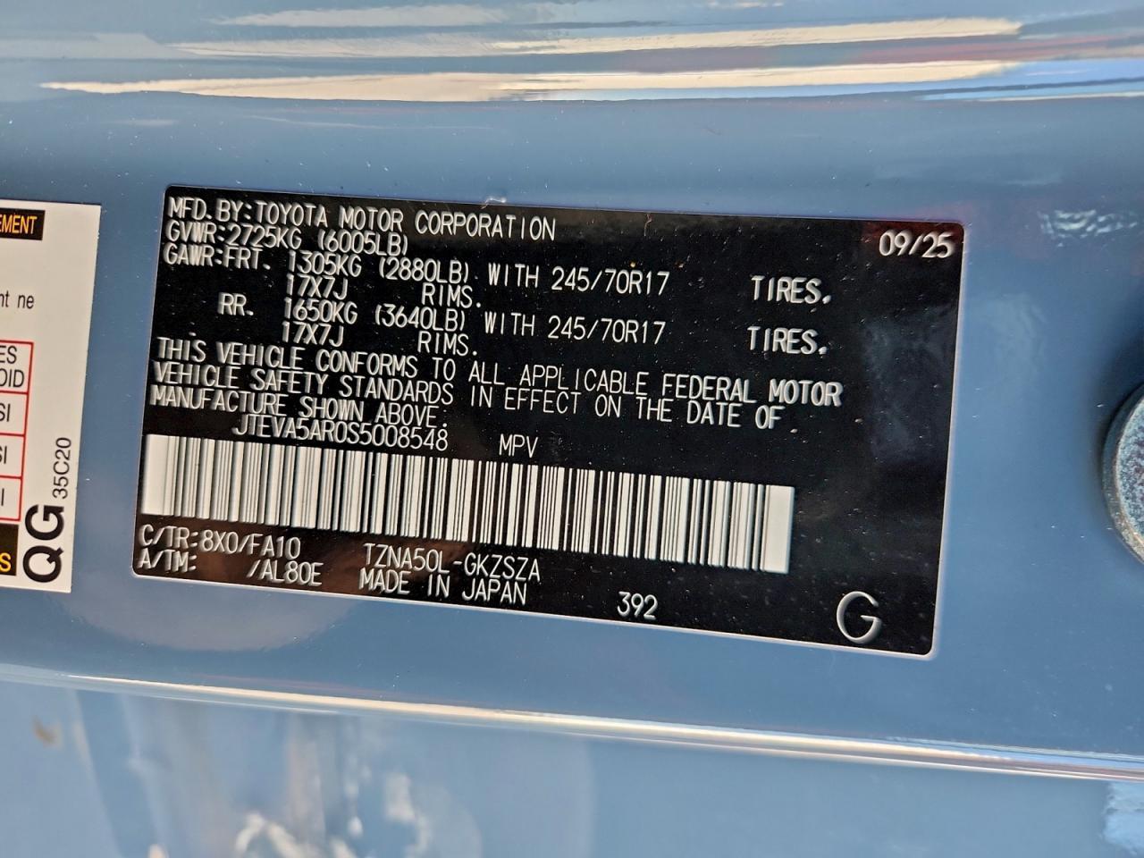 2025 TOYOTA 4Runner