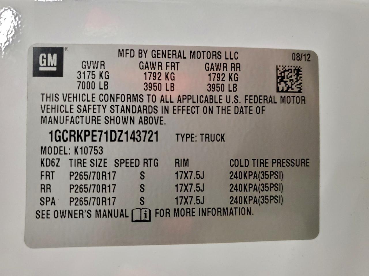 2013 CHEVROLET Silverado