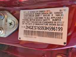 2003 HONDA CIVIC