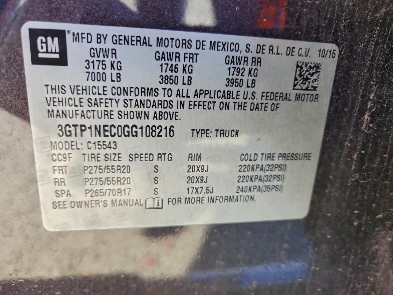 2016 GMC Sierra