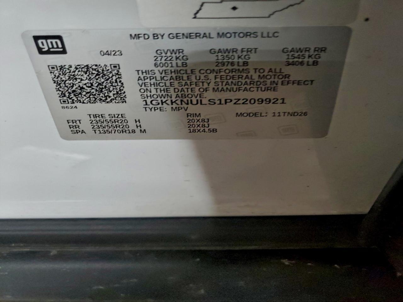 2023 GMC ACADIA