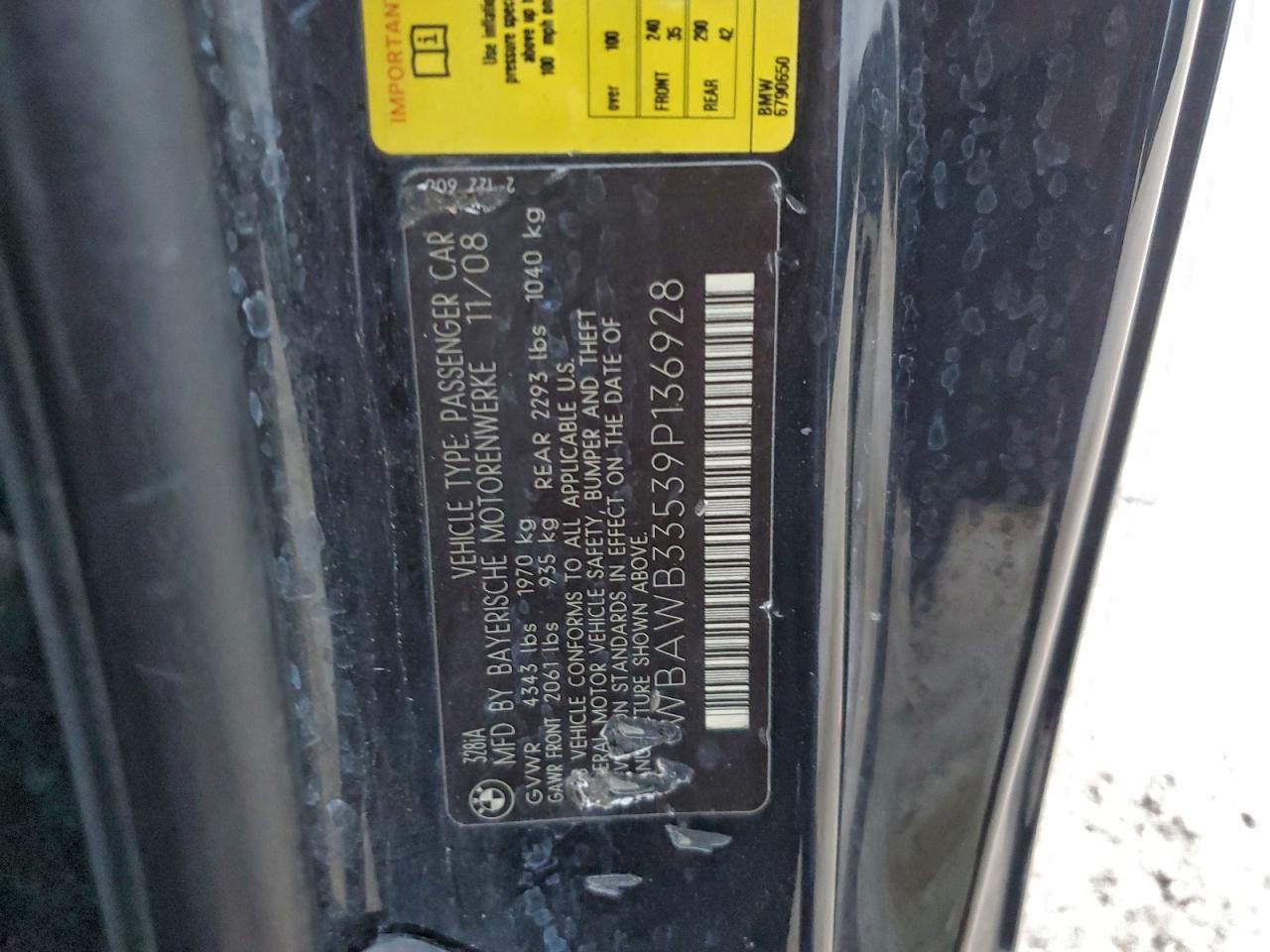 2009 BMW 3 SERIES
