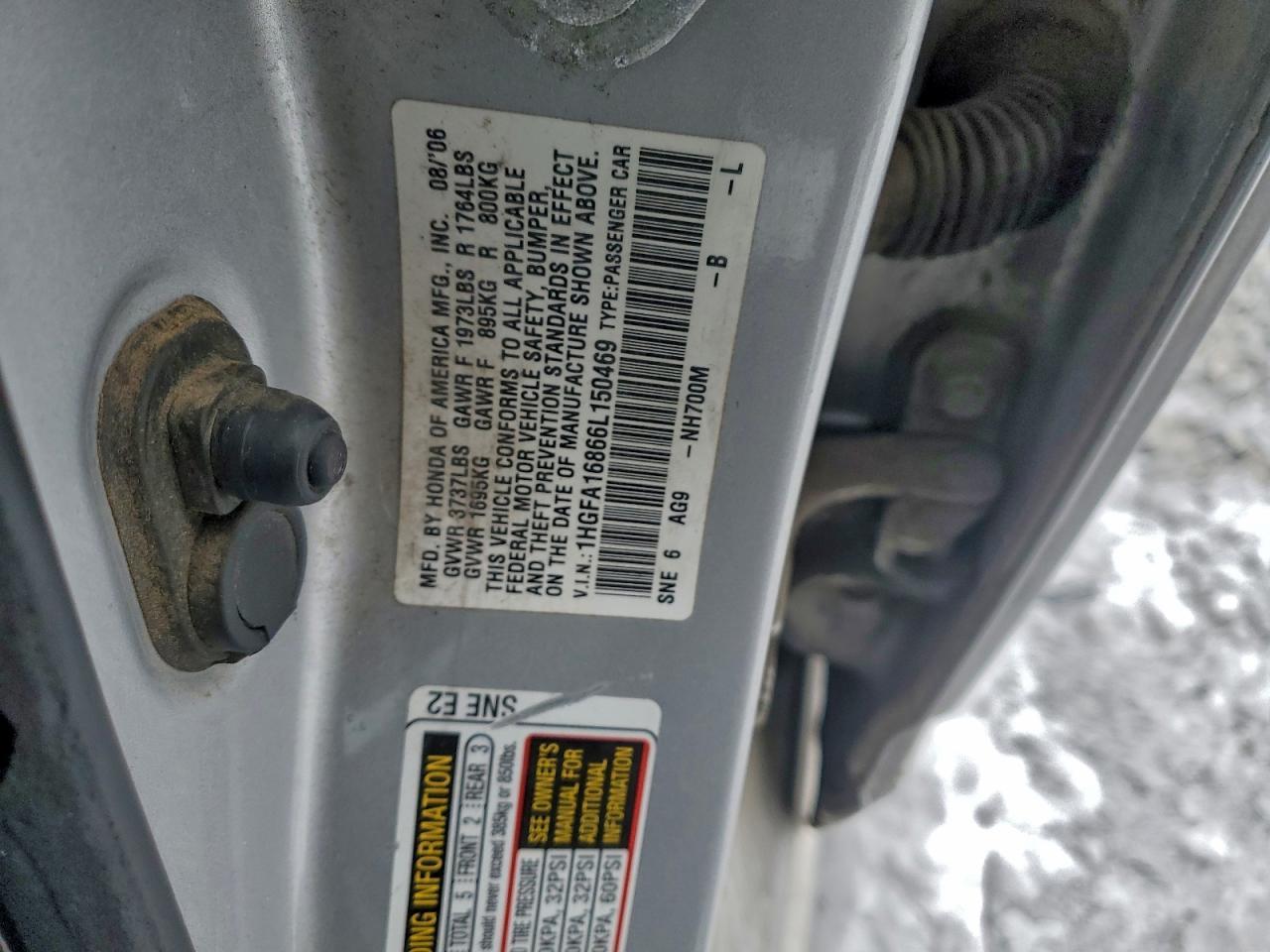 2006 HONDA CIVIC