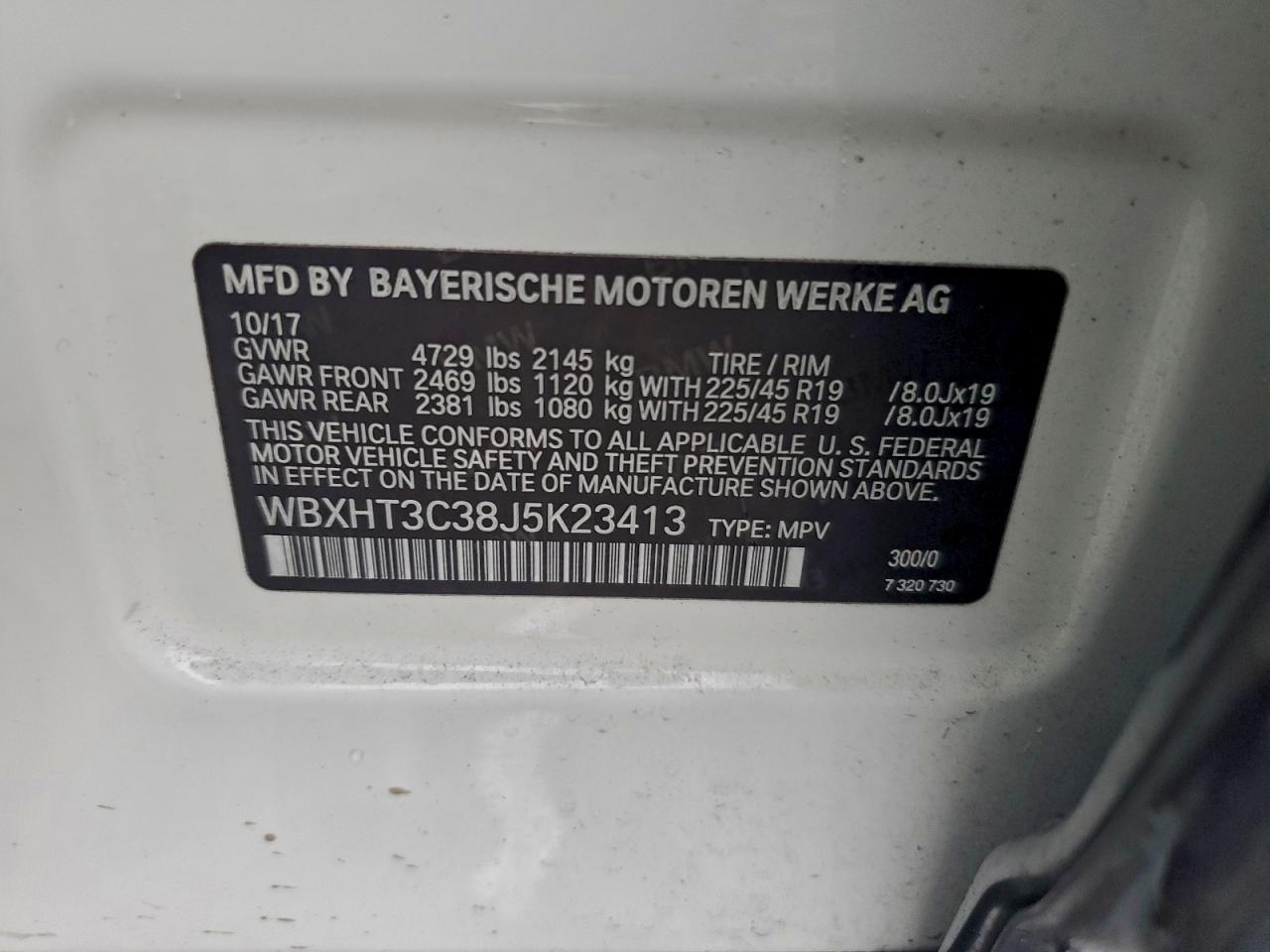 2018 BMW X1