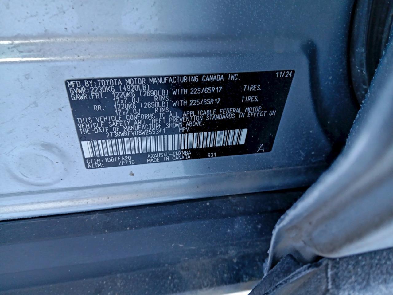 2025 TOYOTA RAV4