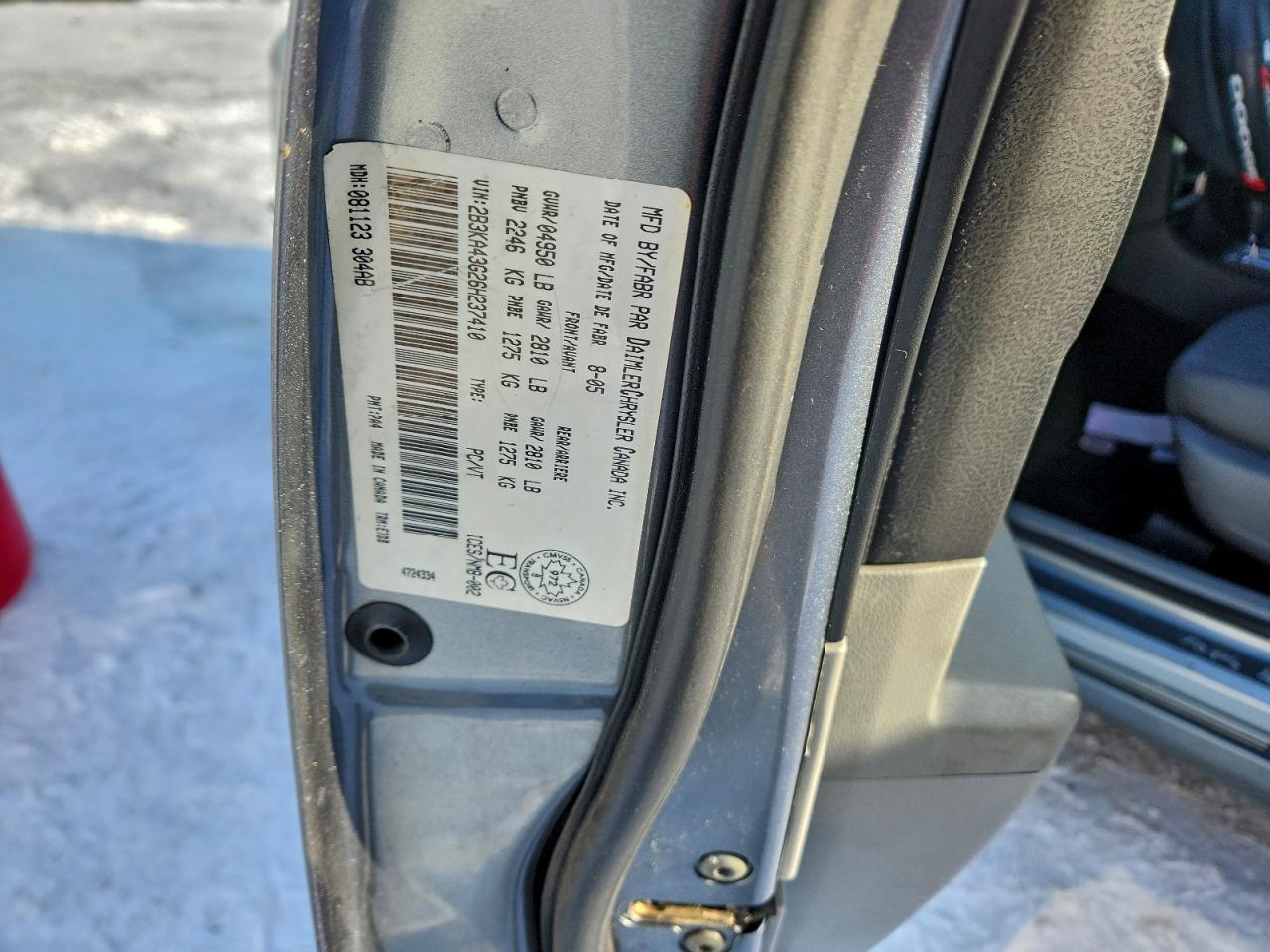 2006 DODGE CHARGER
