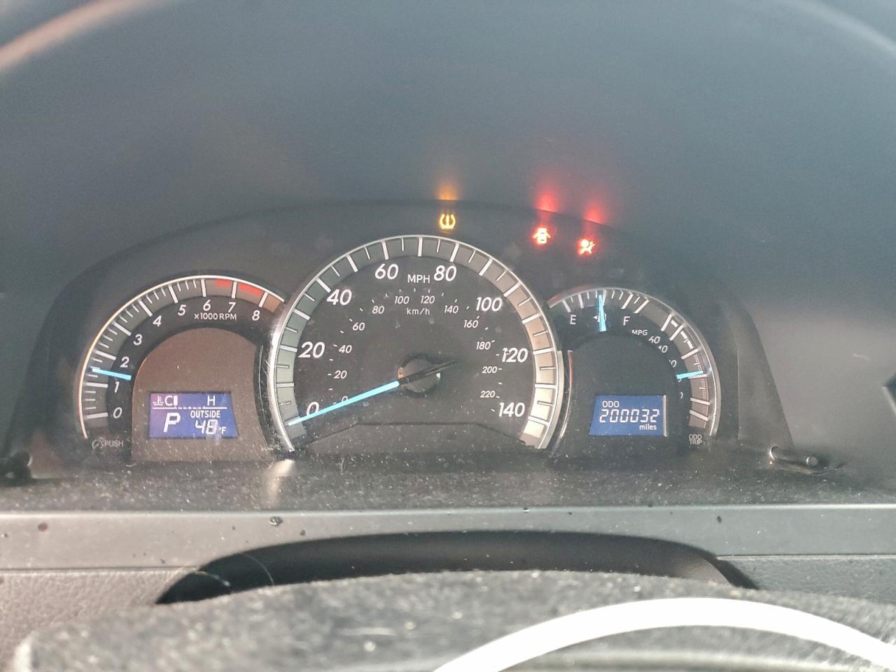 2012 TOYOTA CAMRY