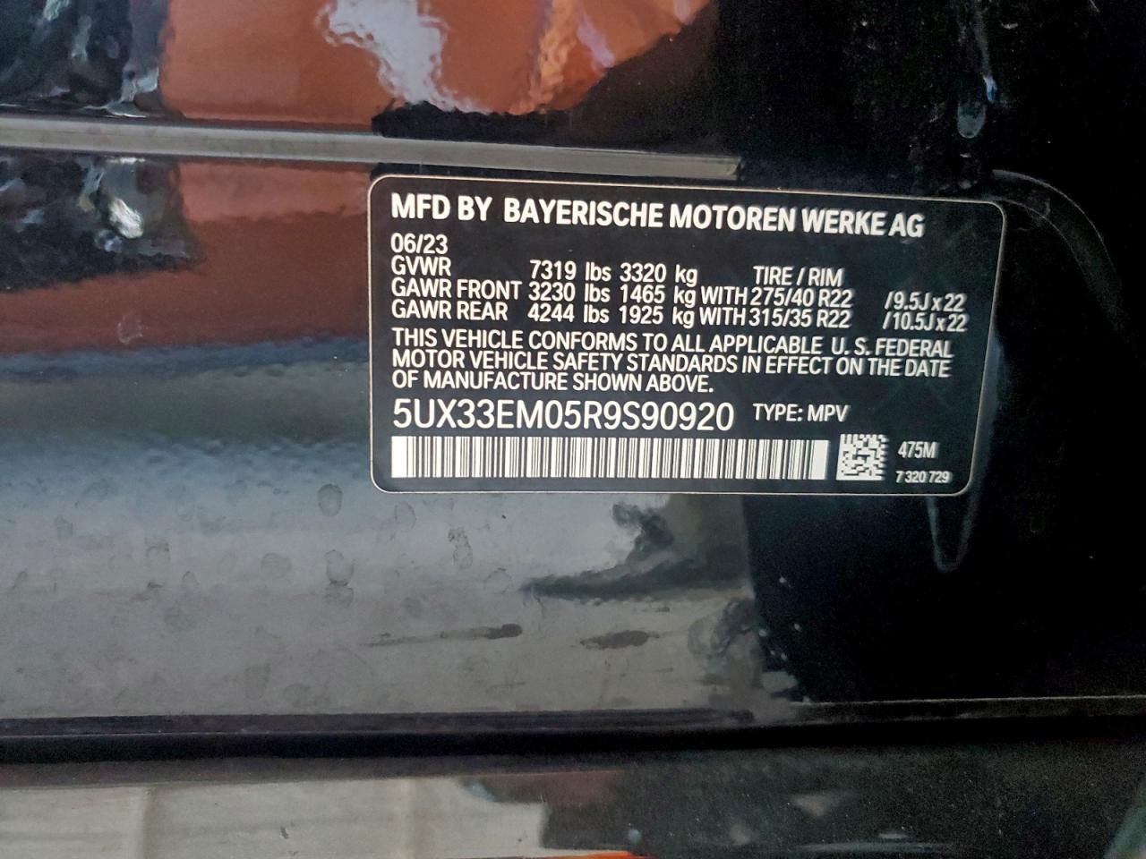 2024 BMW X7