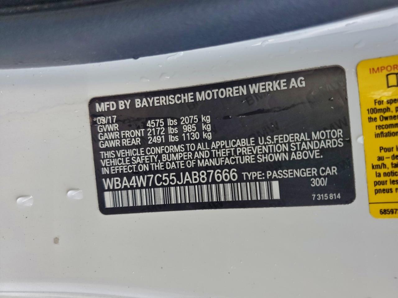 2018 BMW 4 Series
