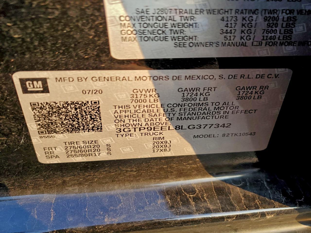 2020 GMC Sierra