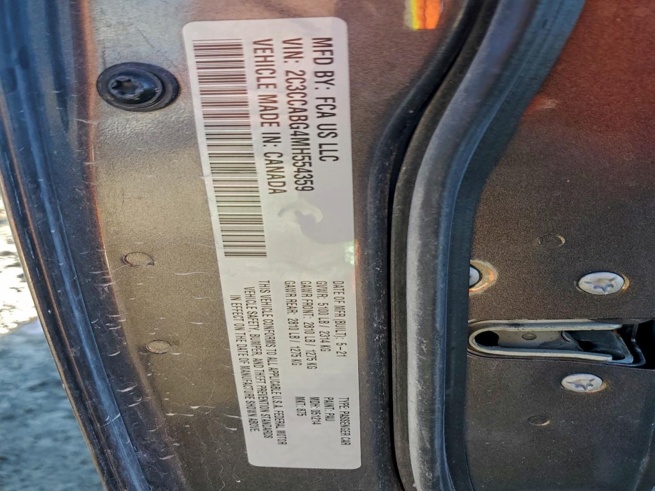 2021 CHRYSLER 300