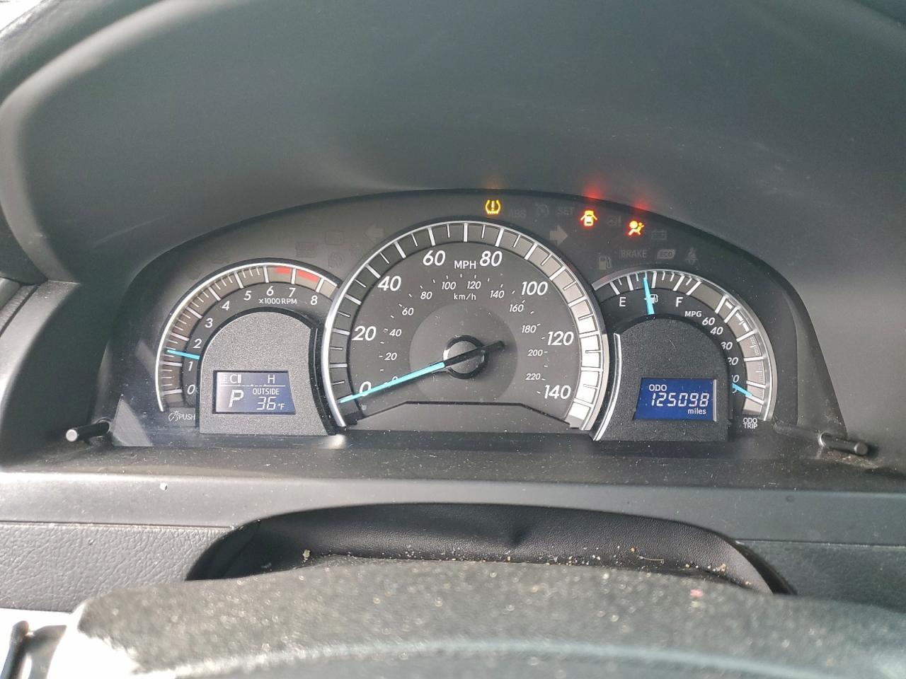 2012 TOYOTA CAMRY