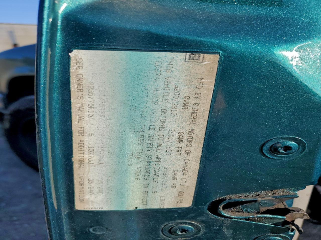 1995 CHEVROLET Gmt