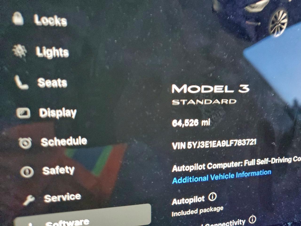 2020 TESLA MODEL 3