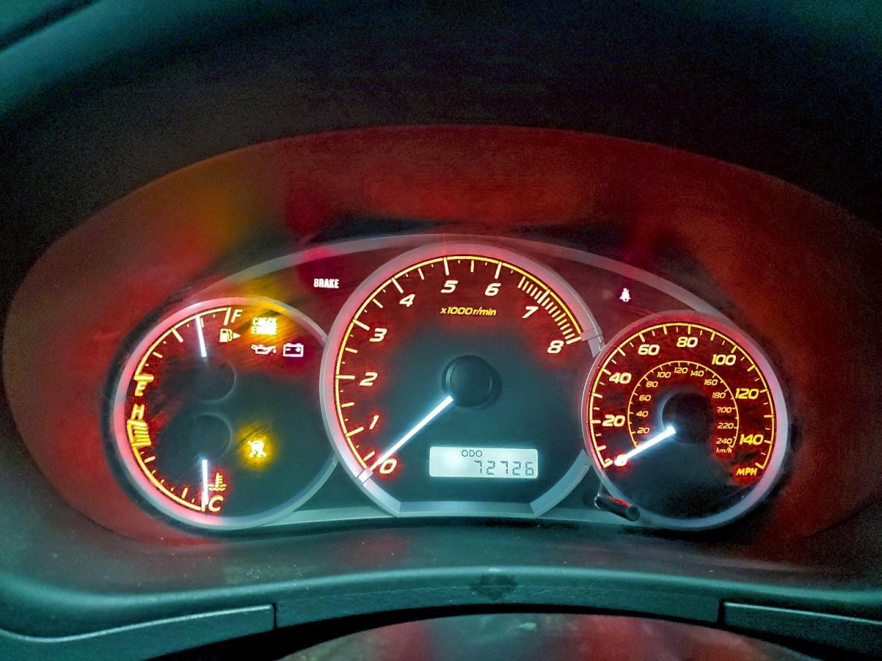 2008 SUBARU IMPREZA