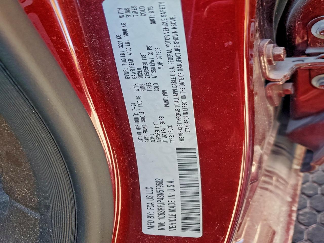 2025 RAM 1500