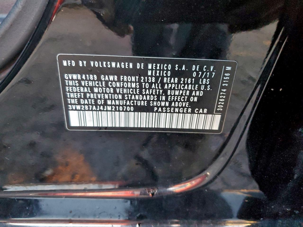 2018 VOLKSWAGEN JETTA