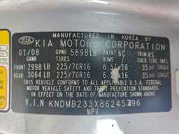 2008 KIA SEDONA