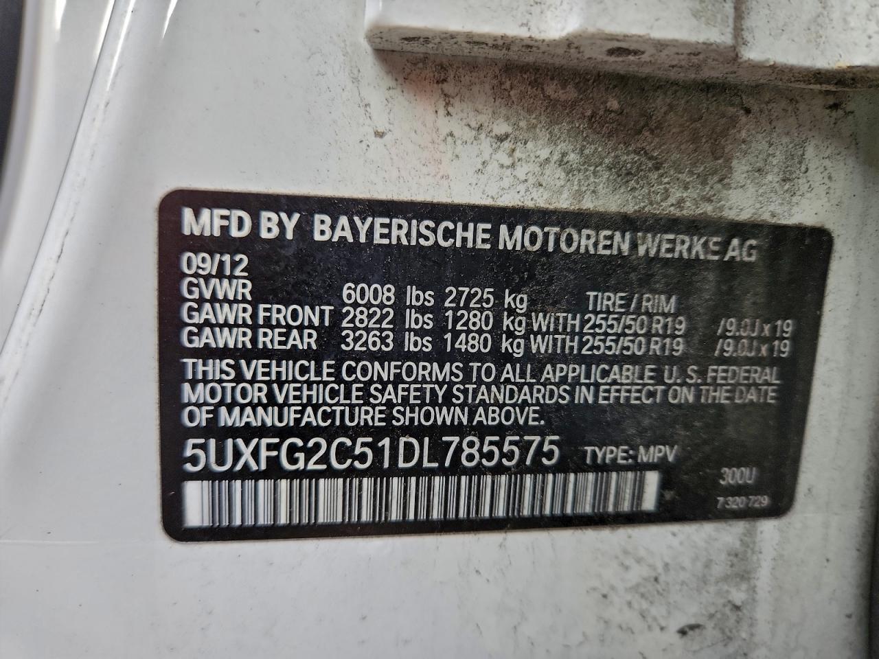 2013 BMW X6