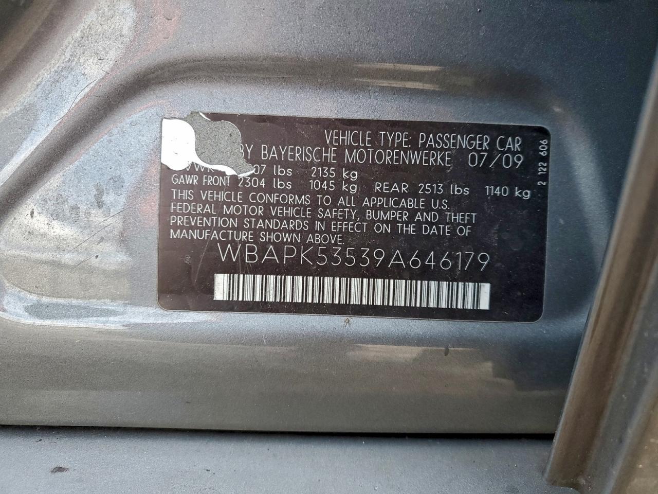 2009 BMW 3 SERIES