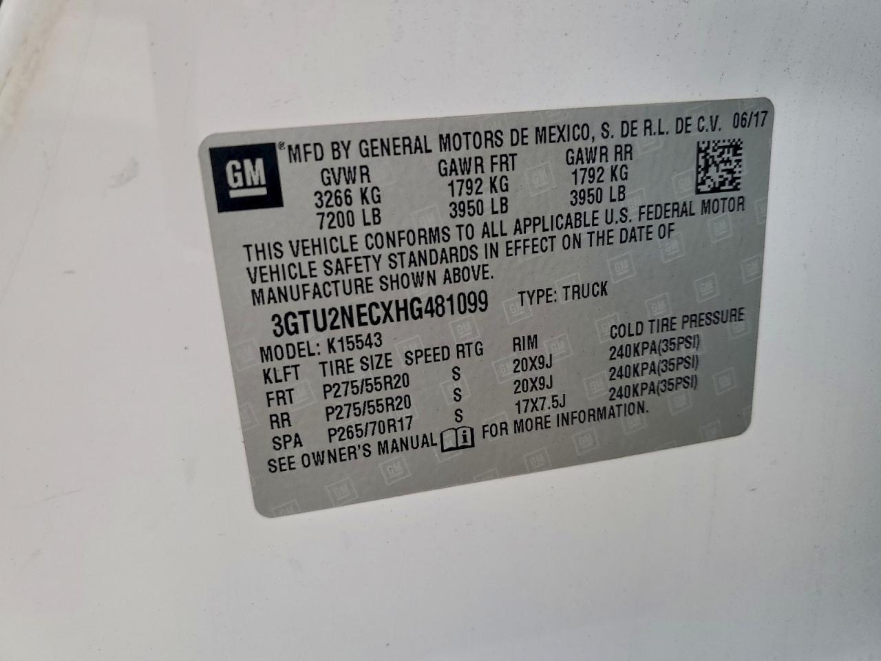 2017 GMC Sierra