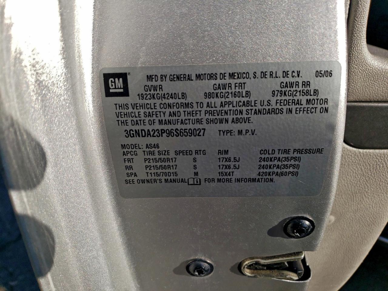2006 CHEVROLET HHR