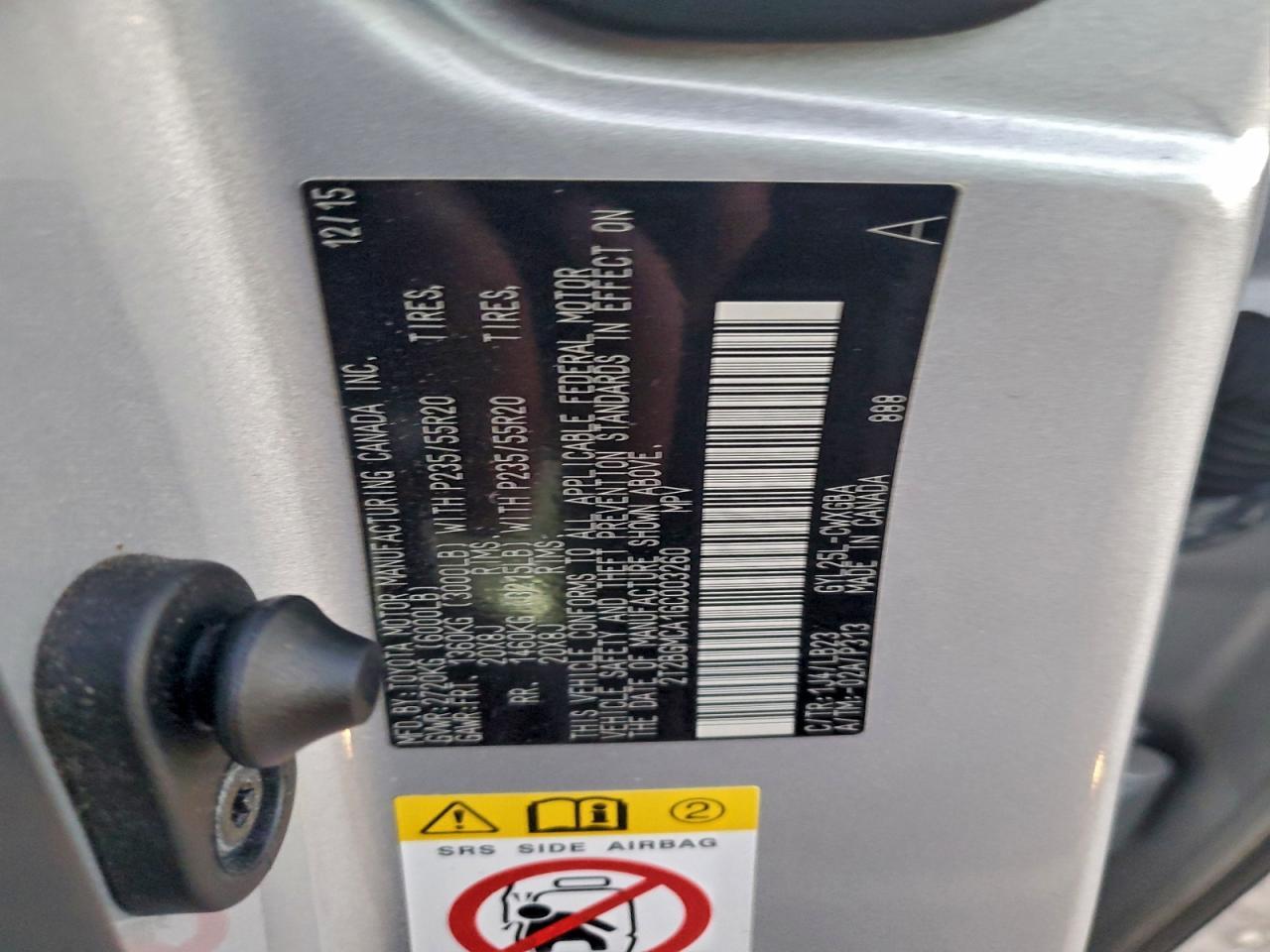 2016 LEXUS RX 450H